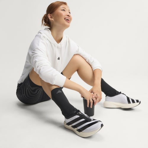 Purchase (W) adidas Adizero EVO SL ZIP 雲白/核心黑/銀色金屬 KI4796