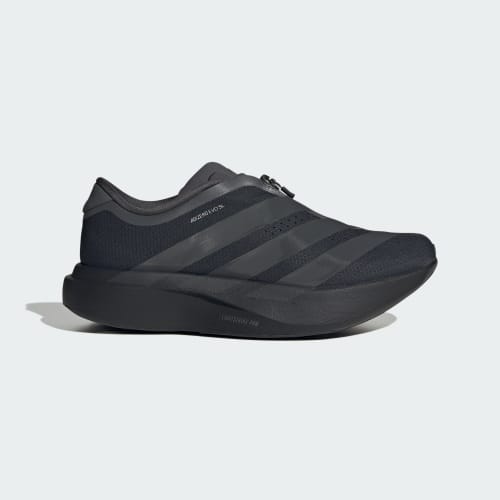(Women) adidas Adizero EVO SL Zip Core Black/Grey Six/Silver Metallic KI4797