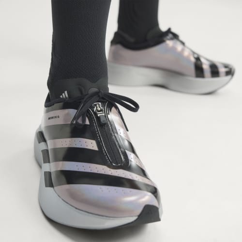 Order (W) adidas Adizero EVO SL Zip Silver Metallic/Core Black/Halo Silver Sneakers KH7788