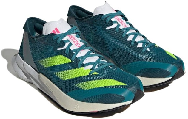 (Women) adidas Adizero Adios 8 Shoes 'Wonder Blue Solar Green' HP9722 Lookbook (Women) adidas Adizero Adios 8 Shoes 'Wonder Blue Solar Green' HP9722
