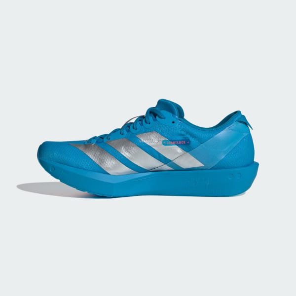 Sizing (W) Adidas Adizero Japan 9 跑鞋 銀色/銀色/亮紅色 JQ1682