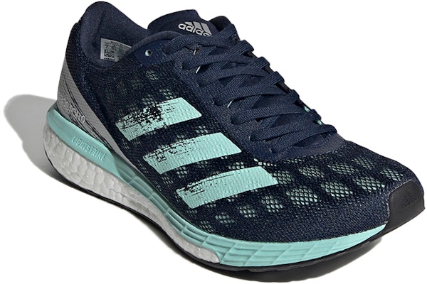 (W) adidas Adizero Boston 9 Azul/Gris EG4676 Lookbook (W) adidas Adizero Boston 9 Azul/Gris EG4676
