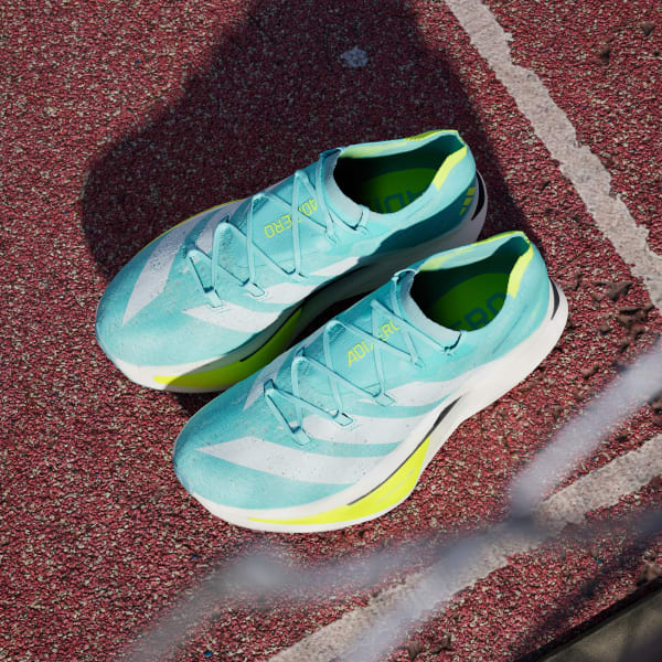 Cheap Adidas Adizero Prime X3 強力跑鞋 閃耀薄荷/零金屬色/明亮檸檬 JR2598