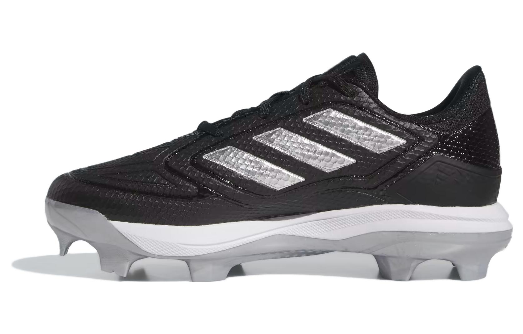(Women) adidas Adizero PureHustle 3 TPU Cleats 'Black Silver Metallic' IG7136