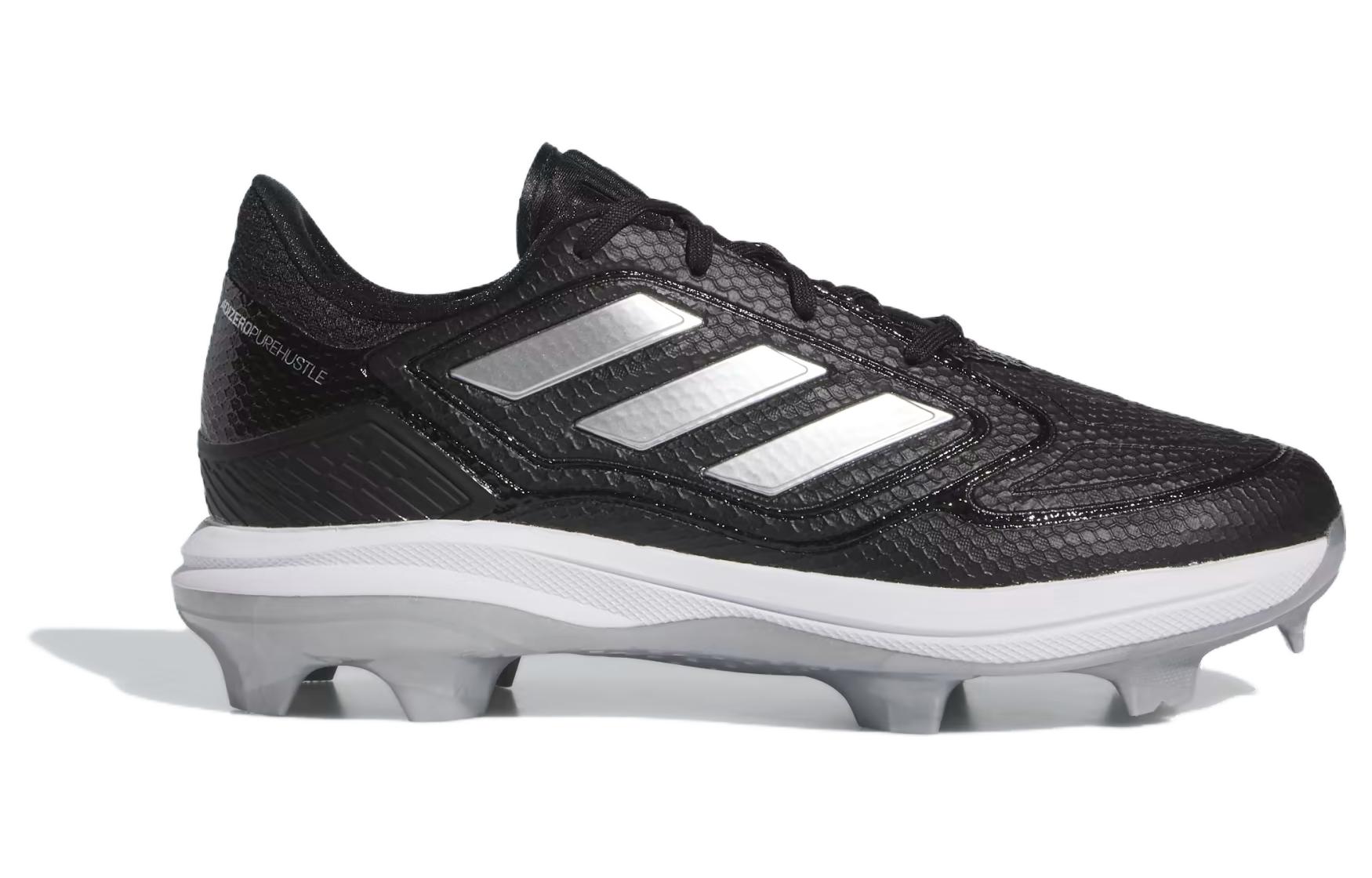 Order (W) adidas Adizero PureHustle 3 TPU Schoenen ''Zwart Zilver Metallic'' IG7136