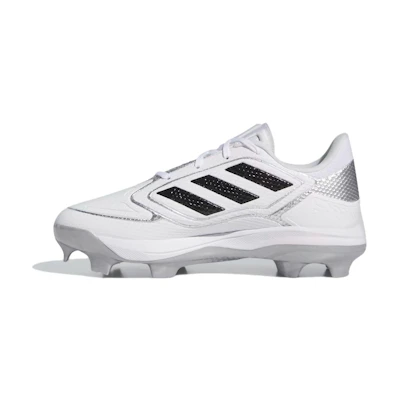 (W) adidas Adizero PureHustle 3 TPU Cleats 'White Black Silver'