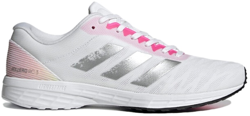(W) 아디다스 아디제로 RC 3 '화이트 핑크 그레이' H69056 Order (W) 아디다스 아디제로 RC 3 '화이트 핑크 그레이' H69056