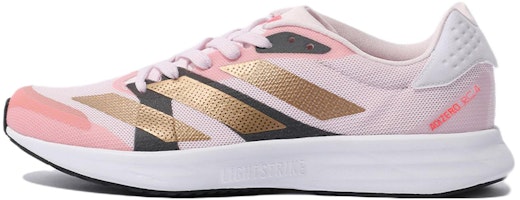 (Women) adidas Adizero RC 4 'Almost Pink Copper Metallic' GX8156 (Women) adidas Adizero RC 4 'Almost Pink Copper Metallic' GX8156