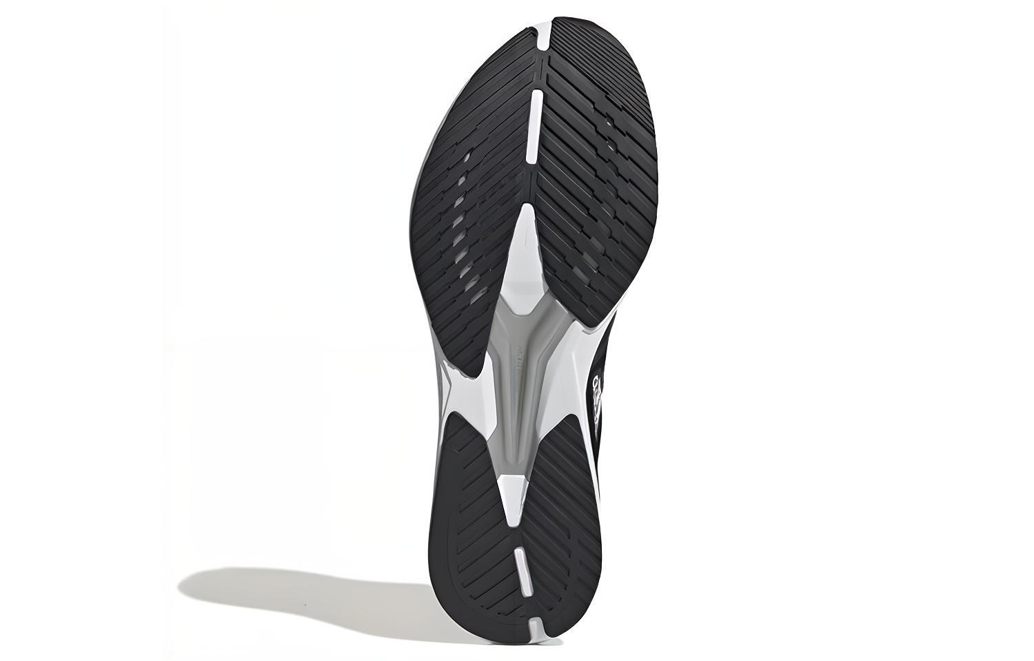 Details for adidas adizero 舒適潮流 輕便耐磨防滑 低筒 跑步鞋 女款 黑白