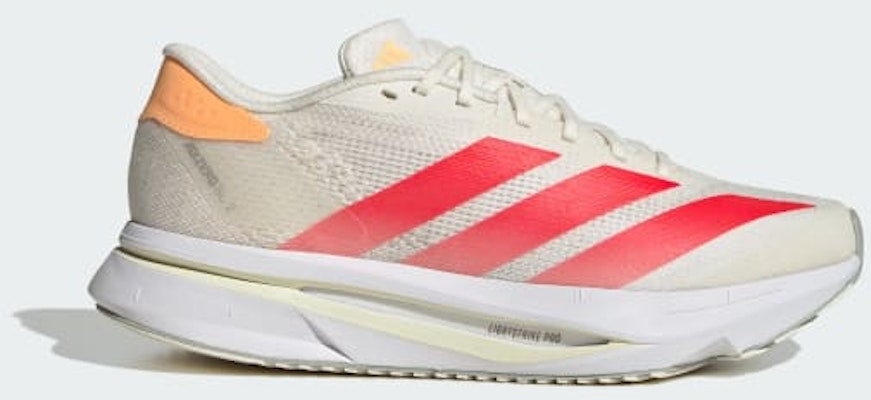 (Women) Adidas Adizero SL 2 Off White/Lucid Red/Acid Orange JQ3132 Buy (Women) Adidas Adizero SL 2 Off White/Lucid Red/Acid Orange JQ3132