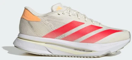 (Women) Adidas Adizero SL 2 Off White/Lucid Red/Acid Orange JQ3132 (Women) Adidas Adizero SL 2 Off White/Lucid Red/Acid Orange JQ3132
