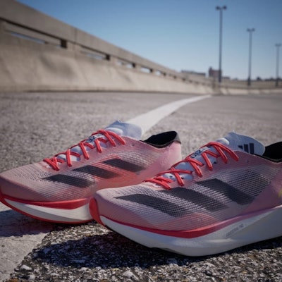 (W) adidas Adizero Takumi Sen 10「桃粉色」跑鞋 ID3629 1