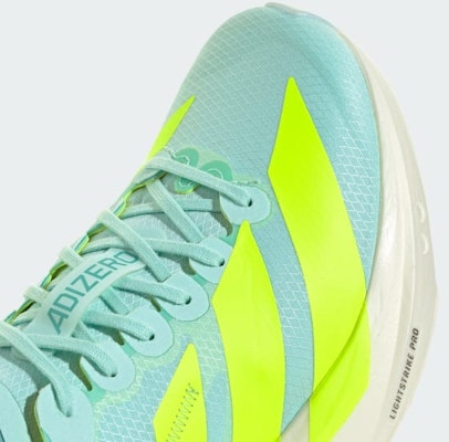 (W) Adidas Adizero Takumi Sen 10 Aqua/Lemon Flash untuk Lari JH5223 1
