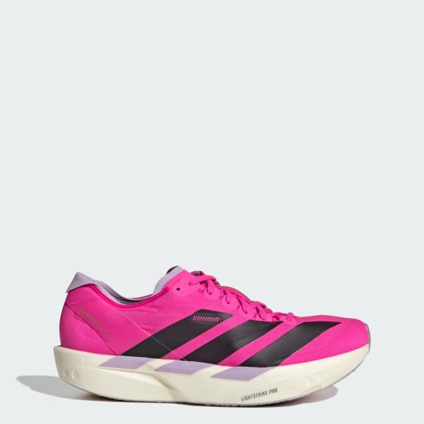 (Women) Adidas Adizero Takumi Sen 10 Shock Pink/Aurora Black/Powder Plum JQ2819