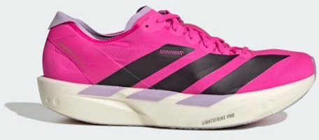 (Women) Adidas Adizero Takumi Sen 10 Shock Pink/Aurora Black/Powder Plum JQ2819 (Women) Adidas Adizero Takumi Sen 10 Shock Pink/Aurora Black/Powder Plum JQ2819