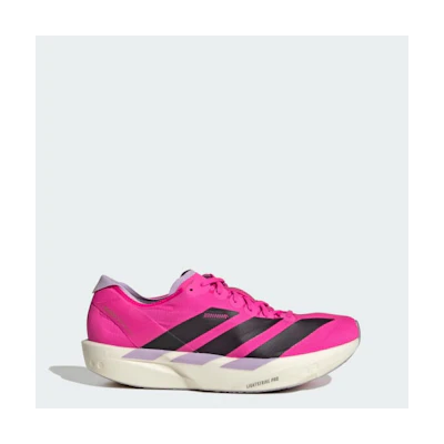 (W) Adidas Adizero Takumi Sen 10 Shock Pink/Aurora Black/Powder Plum