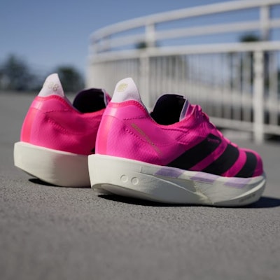 (Women) Adidas Adizero Takumi Sen 10 Shock Pink/Aurora Black/Powder Plum JQ2819 Details for (Women) Adidas Adizero Takumi Sen 10 Shock Pink/Aurora Black/Powder Plum JQ2819