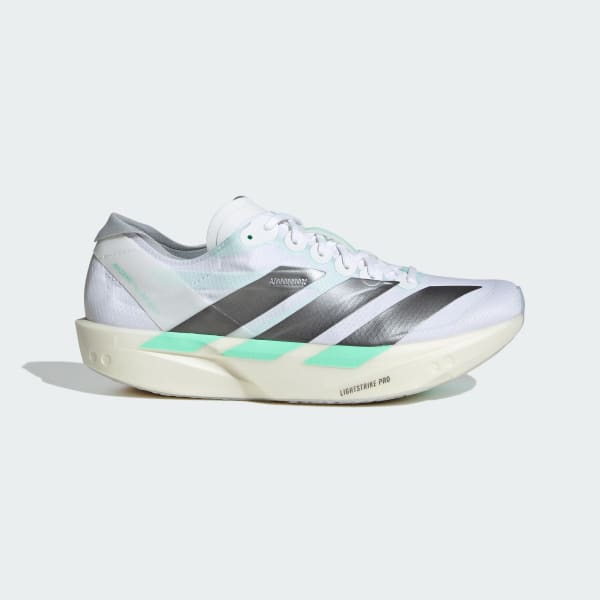 (Women) Adidas adizero Takumi Sen 11 Cloud White/Iron Metallic/Pulse Mint KH8901