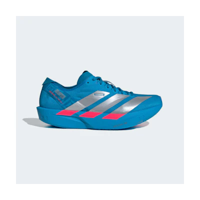 (W) Adidas Adizero Takumi Sen 11 Japan Running Shoes Solar Blue/Silver Metallic/Dark Solar Blue