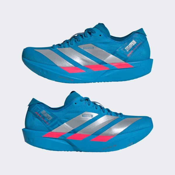 Cheap (Women) Adidas Adizero Takumi Sen 11 Japan Running Shoes Solar Blue/Silver Metallic/Dark Solar Blue JR4795