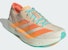 (Women) Adidas Adizero Takumi Sen 11 Running Shoes Crystal Sand/Flash Orange/Flash Aqua JQ2820