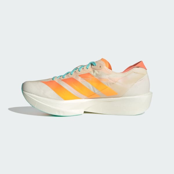 Sizing (W) Adidas Adizero Takumi Sen 11 跑鞋 沙晶色/亮橙色/亮水藍色 JQ2820