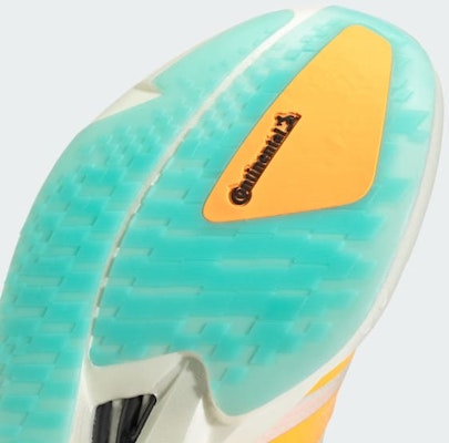 (Women) Adidas Adizero Takumi Sen 11 Running Shoes Crystal Sand/Flash Orange/Flash Aqua JQ2820 1
