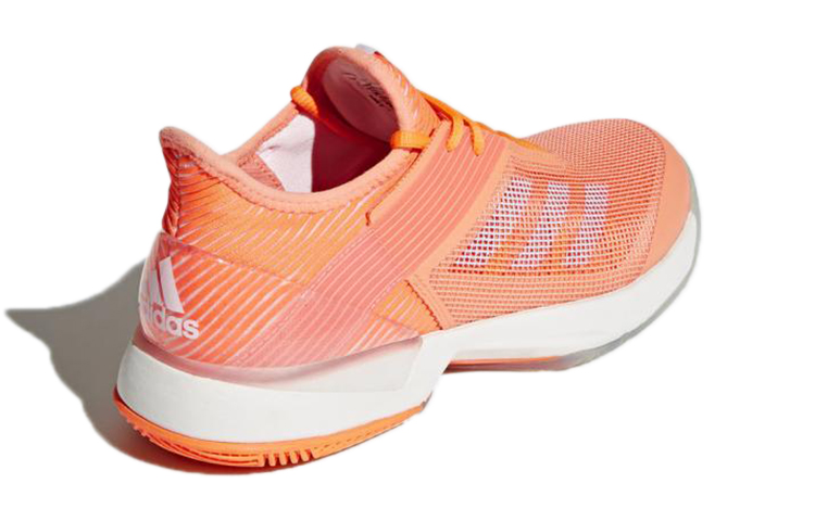 Shop 阿迪达斯 Adizero Ubersonic 3.0 防滑透氣網球鞋 女款 橙白