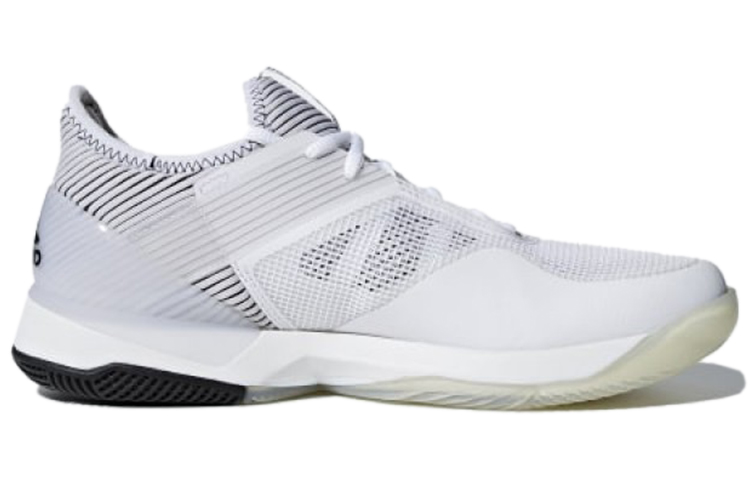 Order 愛迪達 Adizero Ubersonic 耐磨透氣 低幫網球鞋 白黑