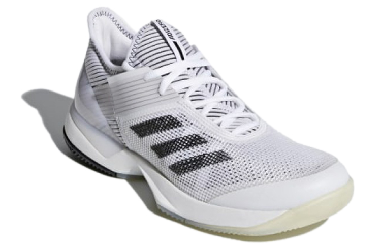 Lookbook 愛迪達 Adizero Ubersonic 耐磨透氣 低幫網球鞋 白黑