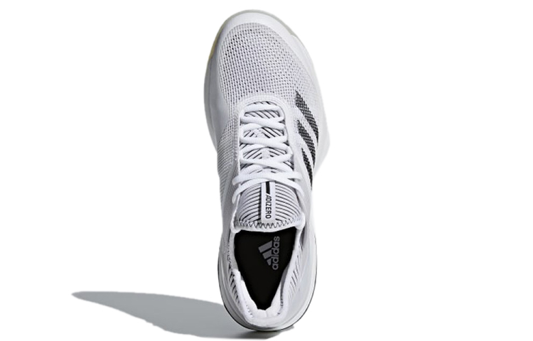 Purchase 愛迪達 Adizero Ubersonic 耐磨透氣 低幫網球鞋 白黑