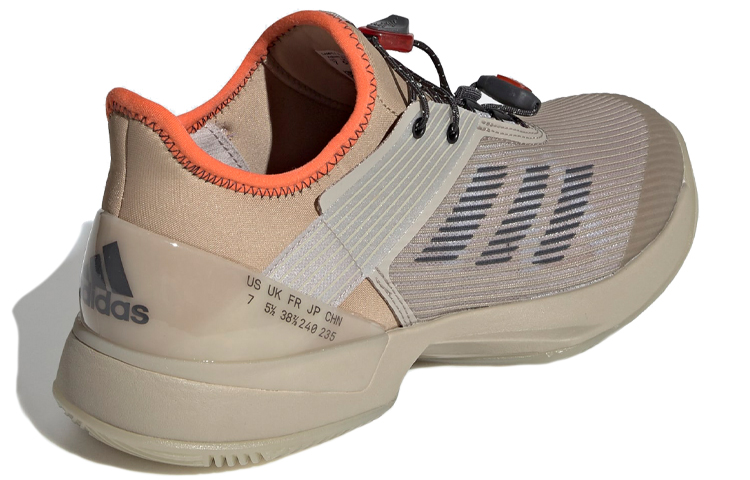 Shop 愛迪達 Adizero Ubersonic 3 都市化 女款 灰棕橙