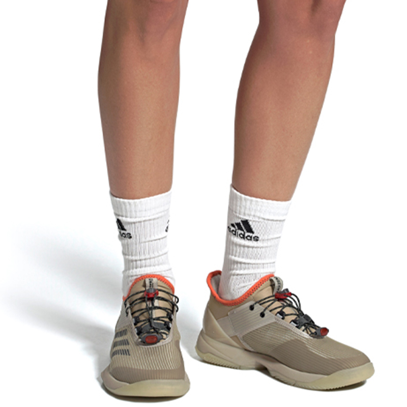 Sizing 愛迪達 Adizero Ubersonic 3 都市化 女款 灰棕橙