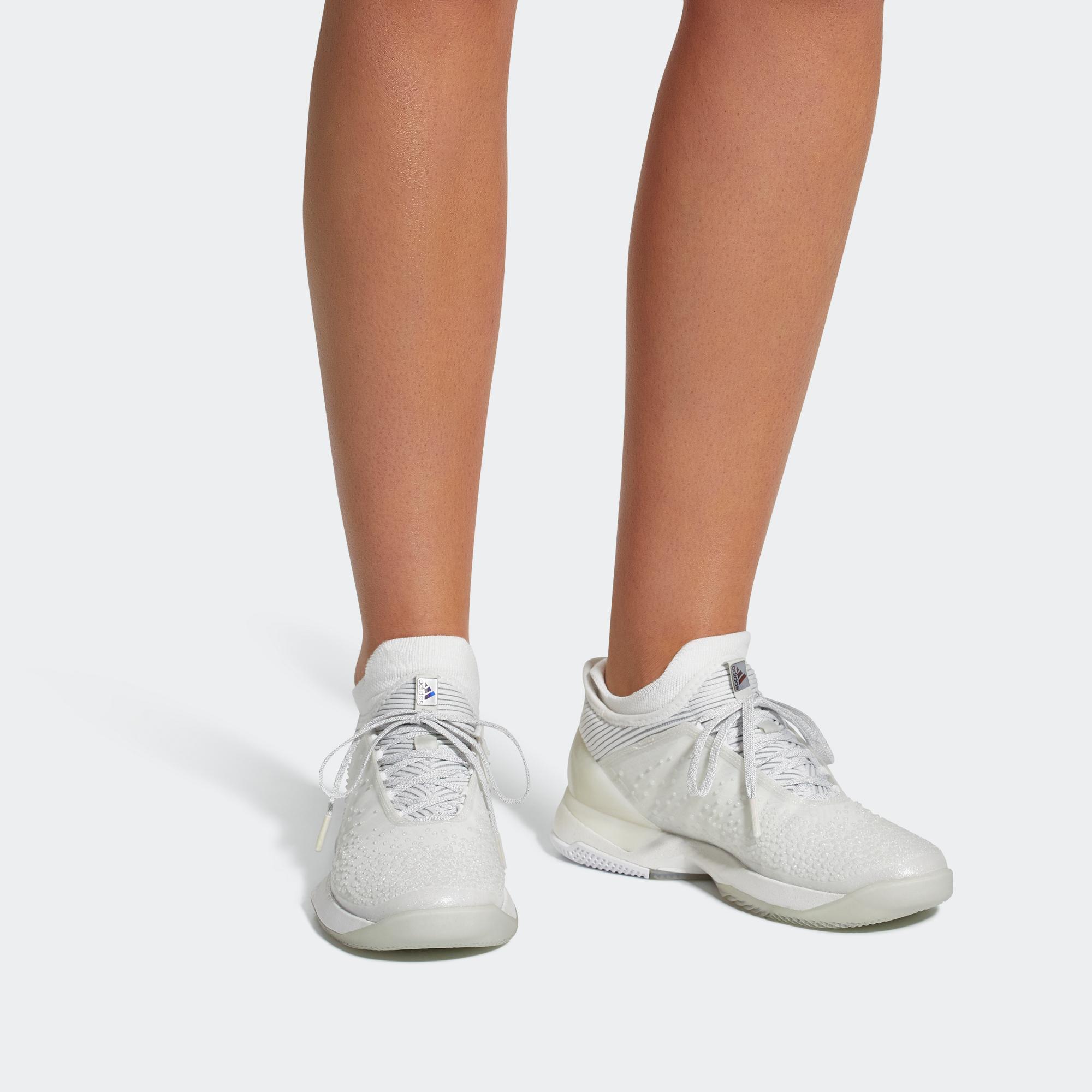 Sizing (W) 阿迪达斯 Adizero Ubersonic 3 LTD '白灰' CM7755
