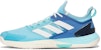 (W) adidas Adizero Ubersonic 4.1 'Light Aqua' Wanita Lelaki Kasut Sukan ID1567