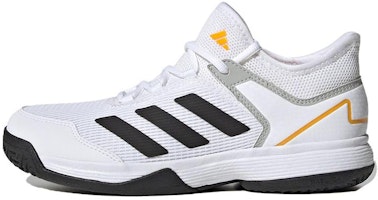 (Women) adidas Adizero Ubersonic 4 J 'White Black Solar Gold' HP9700 (Women) adidas Adizero Ubersonic 4 J 'White Black Solar Gold' HP9700