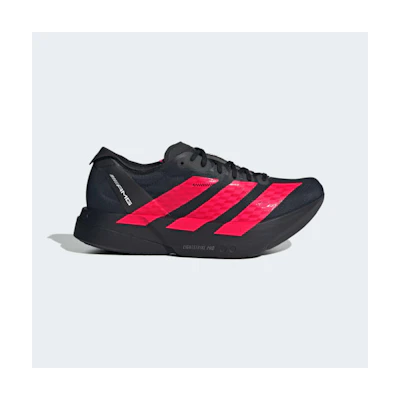 (W) Adidas Adizero AMG Adios Pro 4 Running Shoes Core Black/Lucid Red/Cloud White