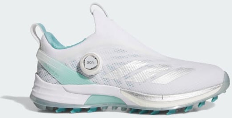 (W) 아디다스 아디제로 ZG BOA 스파이크리스 골프화 클라우드 화이트/실버 메탈릭/플래시 아쿠아 JQ7751 Buy (W) 아디다스 아디제로 ZG BOA 스파이크리스 골프화 클라우드 화이트/실버 메탈릭/플래시 아쿠아 JQ7751