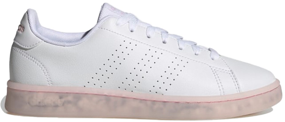 adidas neo ADVANTAGE Eco 低筒板鞋 女款 白粉 Order adidas neo ADVANTAGE Eco 低筒板鞋 女款 白粉