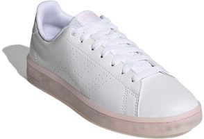 (W) adidas Advantage 'Putih Clear Pink' FY6032 Lookbook (W) adidas Advantage 'Putih Clear Pink' FY6032