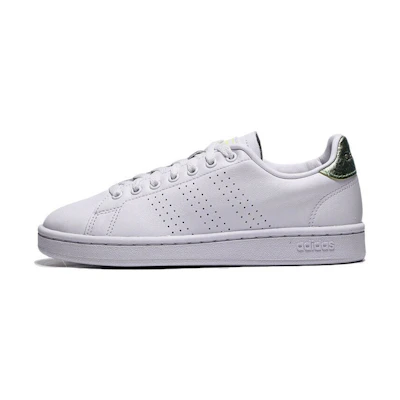 (W) adidas Advantage 'White Hi-Res Yellow'