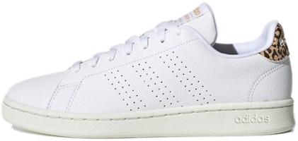 (Women) adidas Advantage 'White Leopard' GW4850 (Women) adidas Advantage 'White Leopard' GW4850