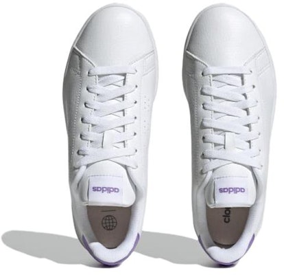 (Women) adidas Advantage 'White Violet Fusion' HR0320 Shop (Women) adidas Advantage 'White Violet Fusion' HR0320