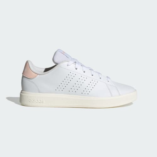 (Women) adidas Advantage Base 2.0 Cloud White/Cloud White/Blush Pink IH1692