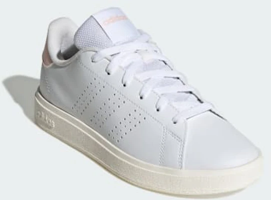 (Women) adidas Advantage Base 2.0 Cloud White/Cloud White/Blush Pink IH1692 Shop (Women) adidas Advantage Base 2.0 Cloud White/Cloud White/Blush Pink IH1692