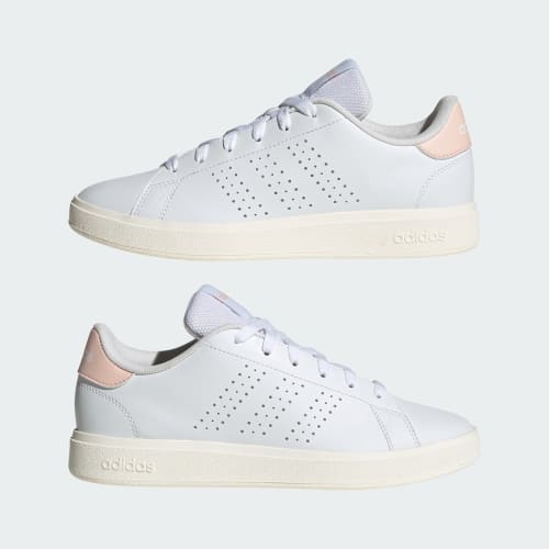 Sizing (Women) adidas Advantage Base 2.0 Cloud White/Cloud White/Blush Pink IH1692