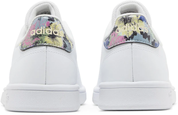 (W) adidas Advantage Base Court 'Putih Floral' GW9289 Details for (W) adidas Advantage Base Court 'Putih Floral' GW9289