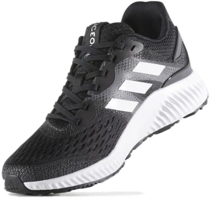 adidas Aerobounce 低幫 跑步鞋 女款 黑白 Lookbook adidas Aerobounce 低幫 跑步鞋 女款 黑白
