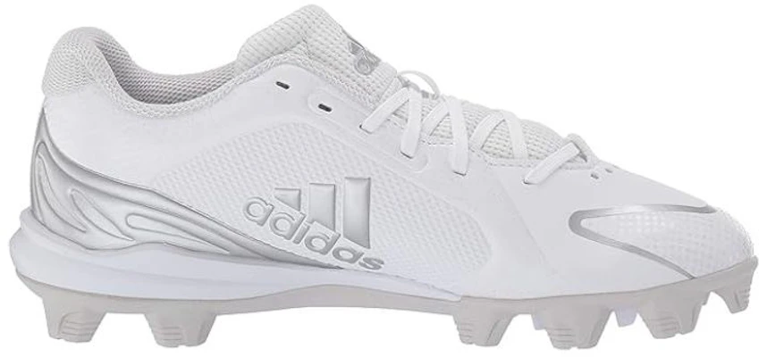 adidas Afterburner 7 Pro 減震防滑耐磨 低筒 壘球鞋 女款 白銀 Order adidas Afterburner 7 Pro 減震防滑耐磨 低筒 壘球鞋 女款 白銀