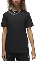 (Women) adidas Air Jordan Short Sleeve T-Shirt 'Alphabet Print - Black' FD0102-010 (Women) adidas Air Jordan Short Sleeve T-Shirt 'Alphabet Print - Black' FD0102-010